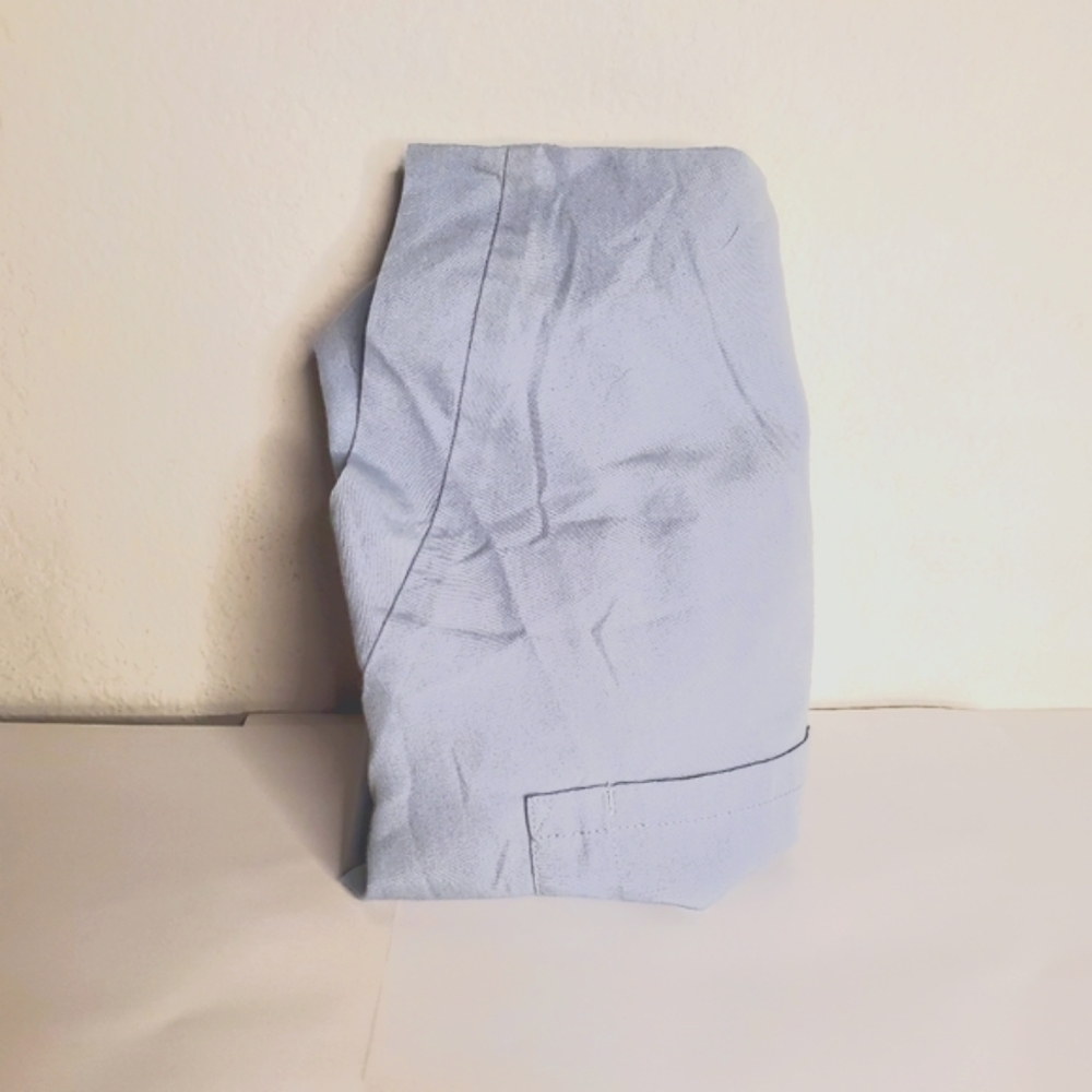 Cherokee Workwear Light Blue Scrub Top Size L